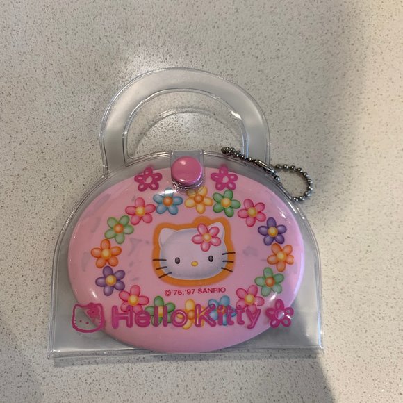 HELLO KITTY pocket mirror + comb - Picture 5 of 7
